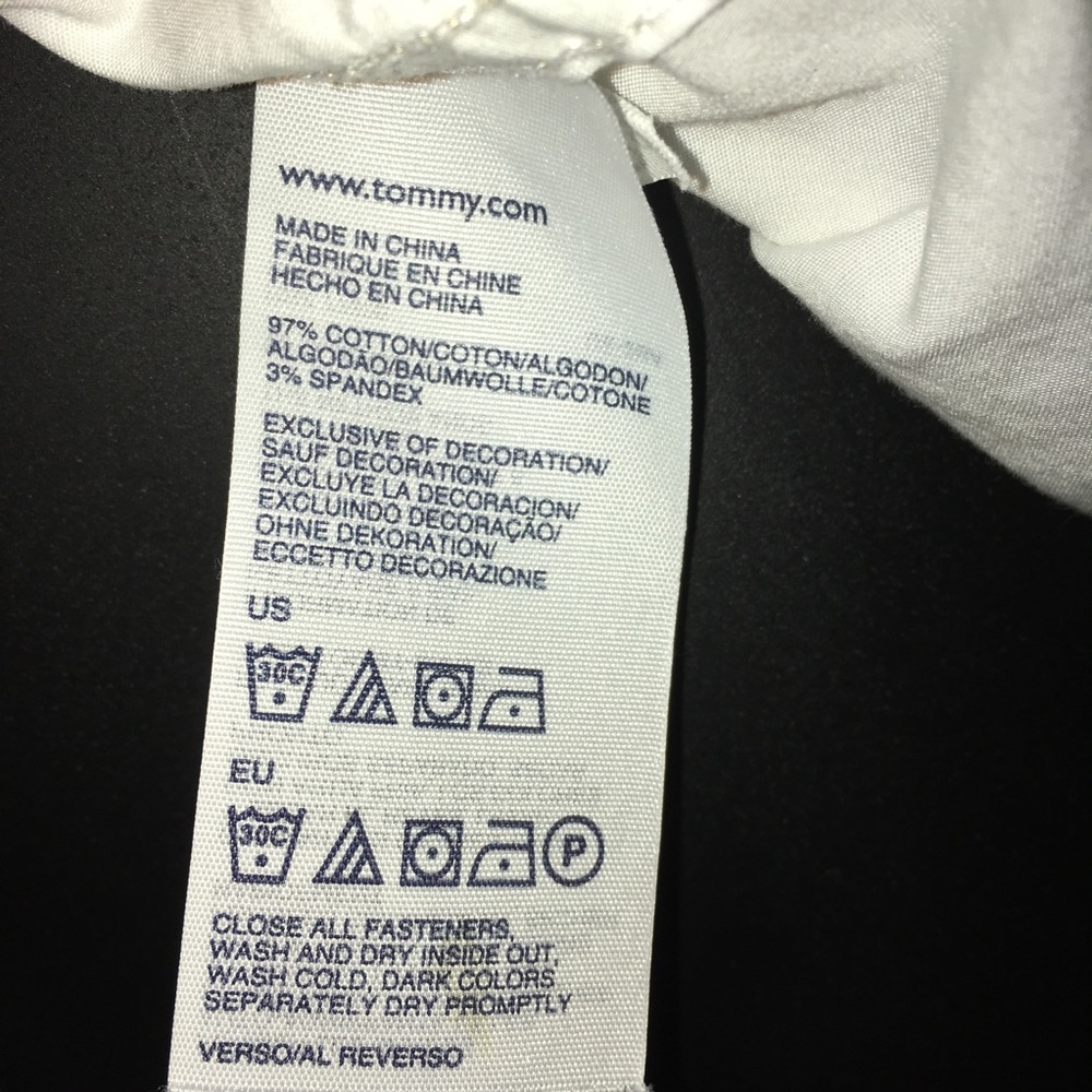 Tommy Hilfiger Button-Down Blouse - Picture 6 of 7